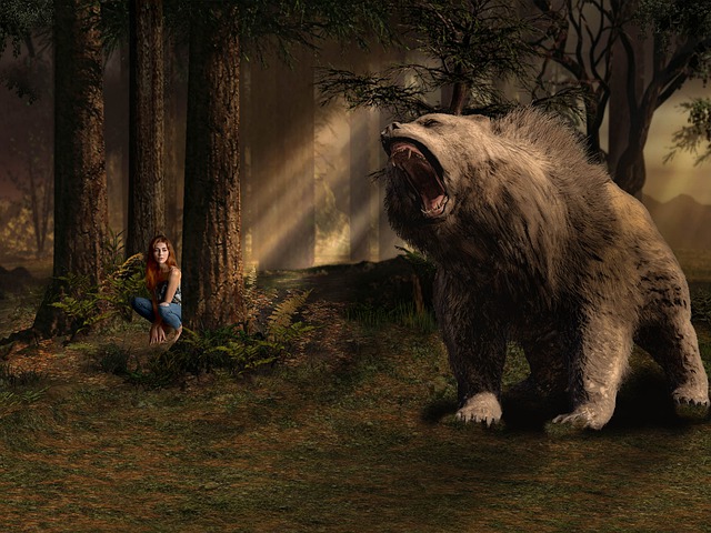 Un mystérieux homme-ours a kidnappé un enfant