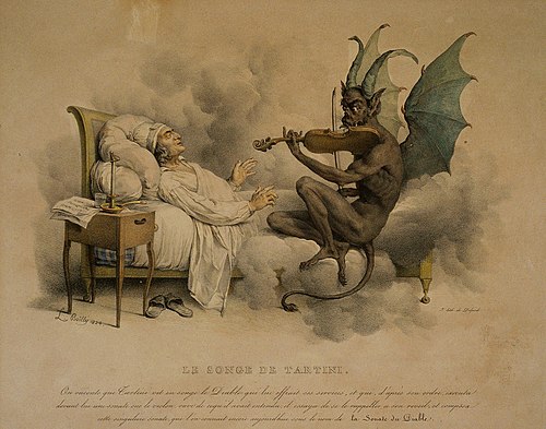 La sonate de Tartini : une oeuvre inspirée par Satan